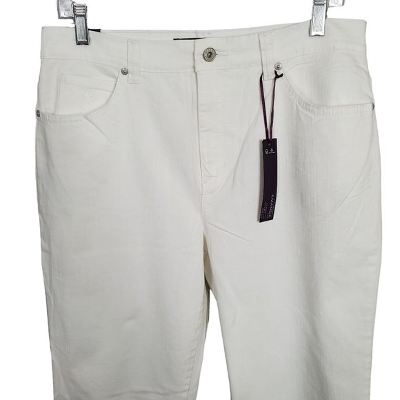 Gloria Vanderbilt NWT 12 Jeans Amanda Ultra Stretch Slimming Embellished 33x31 - Picture 3 of 10